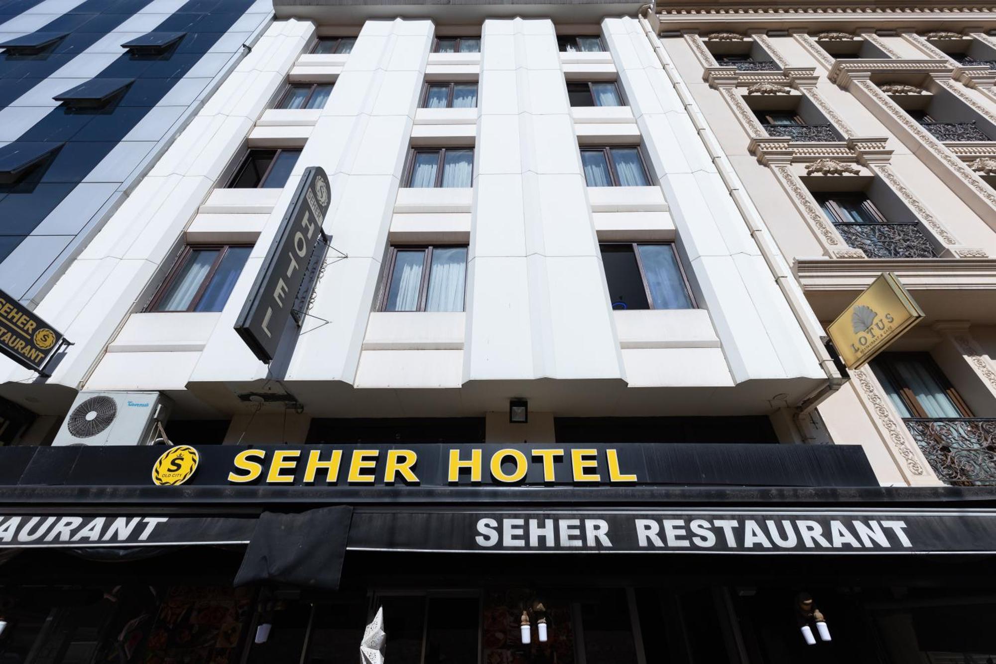 Seher Hotel Istanbul Exterior photo